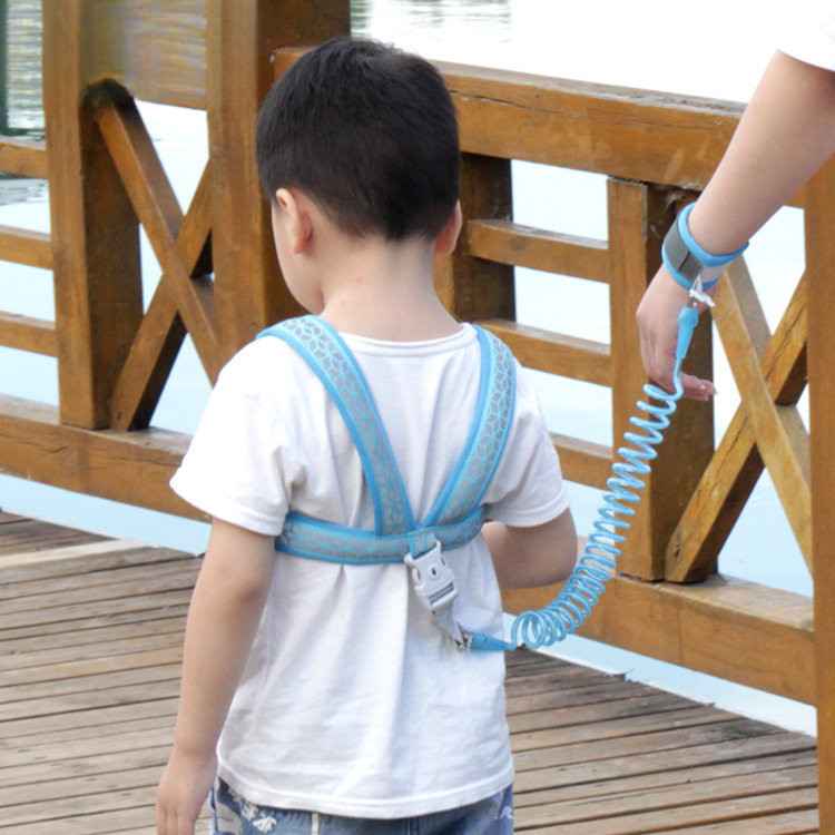 เด็ก anti-lost สายรัดเข็มขัดสร้อยข้อมือ dual-purpose baby anti-lost เชือกลากเด็กล็อค anti-off เข็มขัดนิรภัย artifact