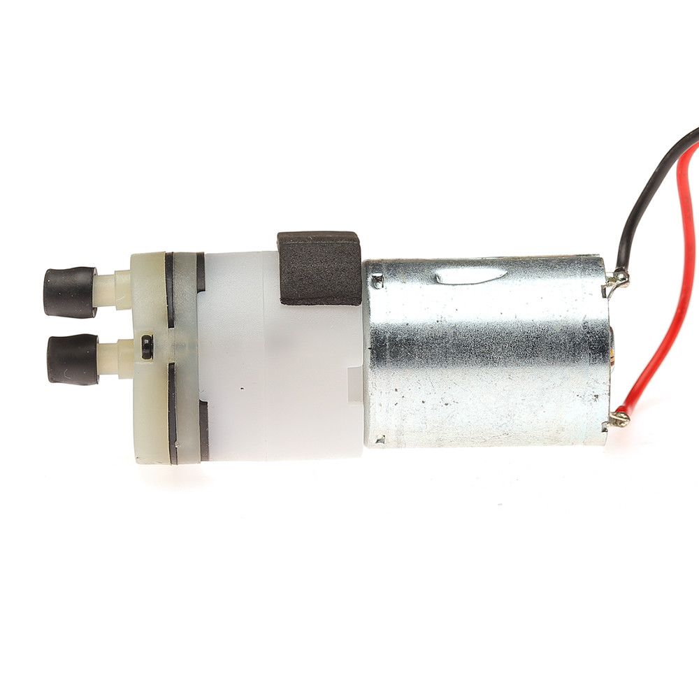 ปั๊มน้ําขนาดเล็ก DC 3.7V 5V 7.4V 660ML/Min Micro 370 มอเตอร์คาร์บอนแปรงไดอะแฟรม Self-priming USB ปั๊ม ราคา ถูกที่สุด ดีลบีเคเค แกลเลอรีภาพที่ 3