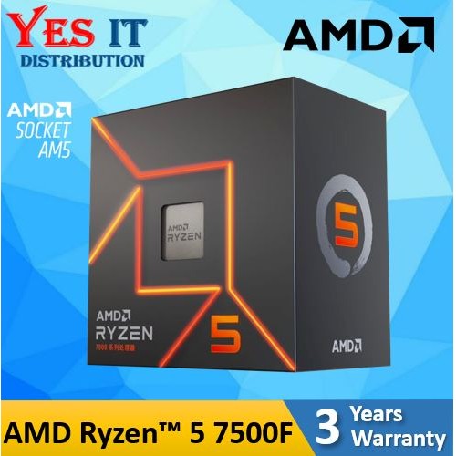 AMD RyzenTM 5 7500F (BULLK) (+ MOTHERBOARD SET) CPU AMD