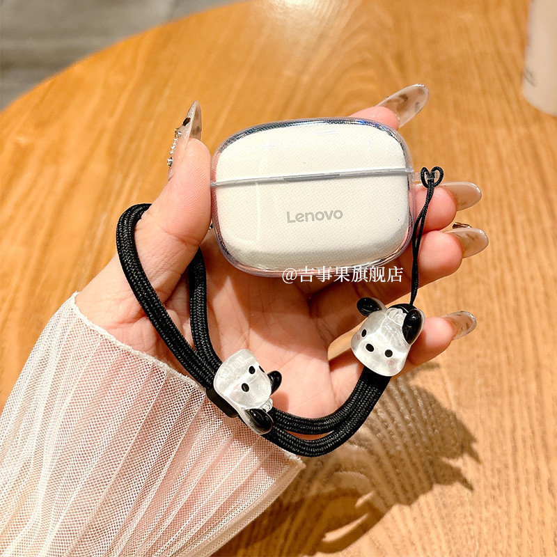 For Lenovo EA110 Case Clear Soft Case Cute Lanyard Pendant Suitable for Lenovo EA110 Shockproof Shel