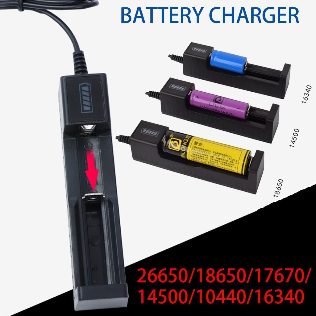 ของมาใหม่！เครื่องชาร์จถ่าน usb 3.7V รองรับถ่าน 18650 /17670/14500 แท่นชาร์จbattery - รูปที่ 4