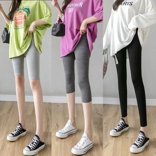 กางเกงเลกกิ้งผู้หญิงแบบ Modal เลกกิ้งลําลองแบบยืดได้สูง