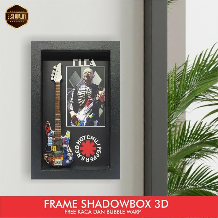 กรอบกรอบ rhcp กรอบกรอบหมัด rhcp โบนัสแก้ว Shadowbox rhcp