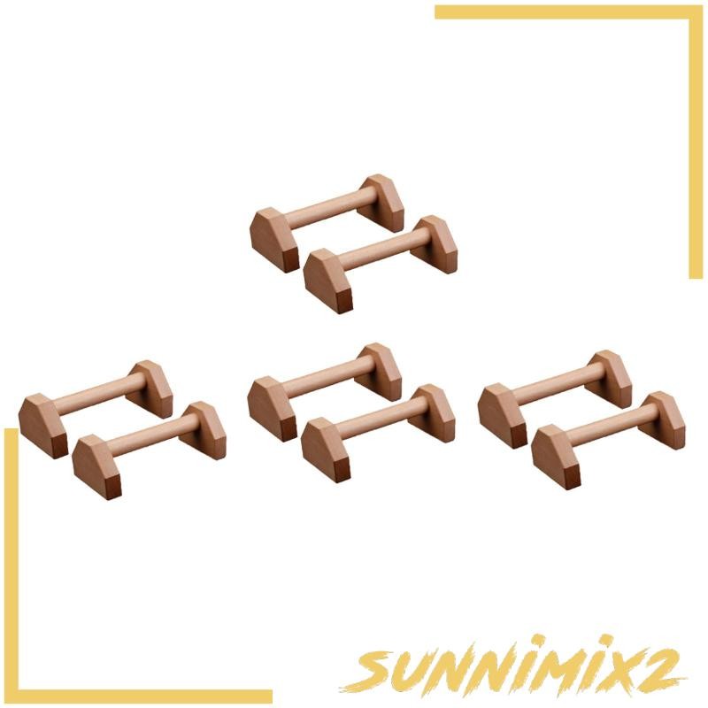 [Sunnimix2] 2 ชิ้น Push up Bar Parallels Bar Gear การออกกําลังกายแบบพกพา Home Fitness Calisthenics อ