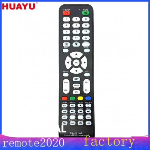 Universal Prestiz Devant Huayu RM-L1210+E RM-L1210+F RM-L1210+D LCD LED TV PWEDE Pensonic dveant cok