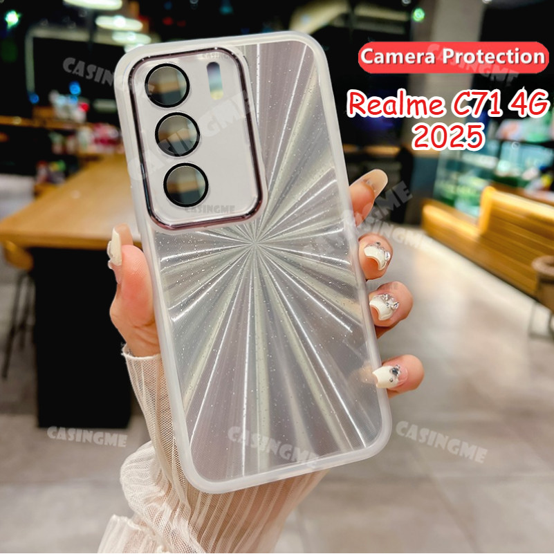 สําหรับRealme C71 4G 2025 GradientแฟลชซิลิโคนสําหรับRealme C71 RealmeC71 C7 1 C 71 4G 5G 2025 กล้องเ