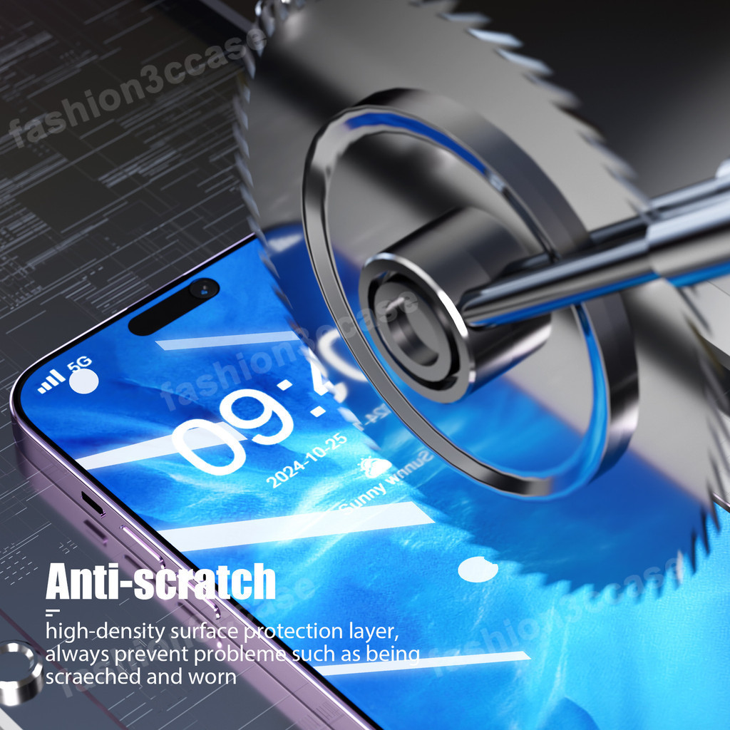 ฟิล์มกระจก For OPPO A5 Pro 5G A3 A17K A18 A17 A15 A12 A5 A9 2020 A16 A57 4G A31 A78 A38 A54 A58 A60 A74 A79 A77 A95 - รูปที่ 6