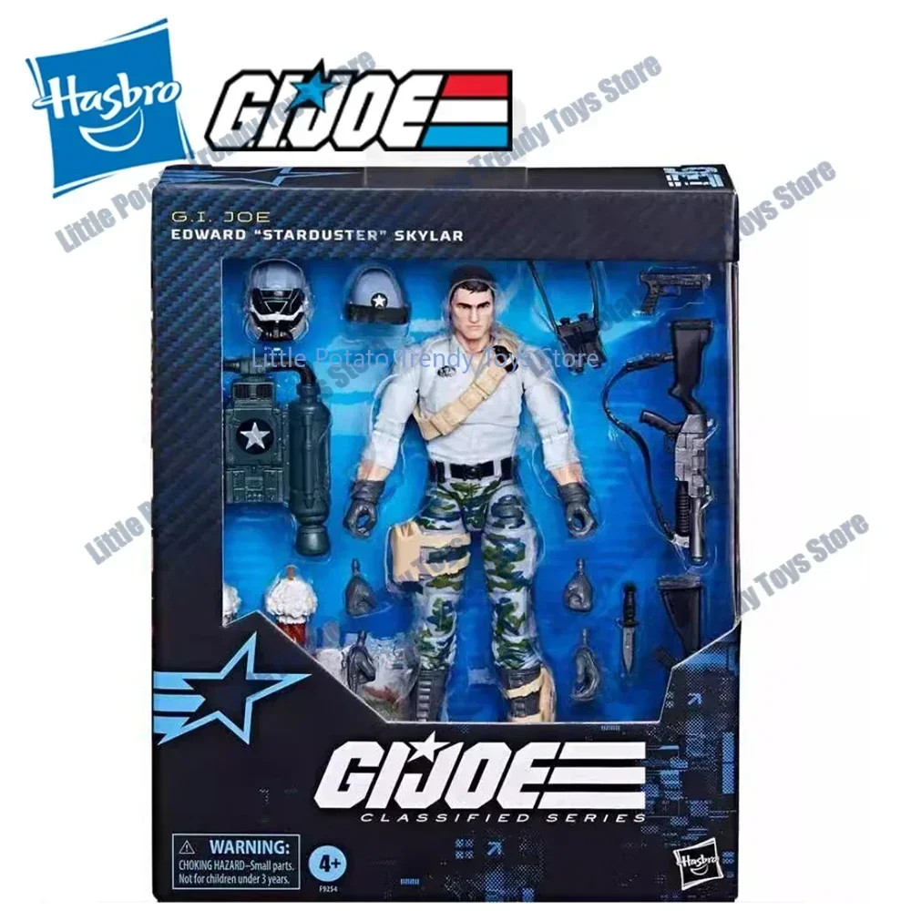 ฮาสโบร จี.ไอ. ซีรีส์ Joe Classified #136 Deluxe Edward Starduster Skylar 6 นิ้ว Action Figure ของเล่นคอลเลกชันงานอดิเรกของขวัญ