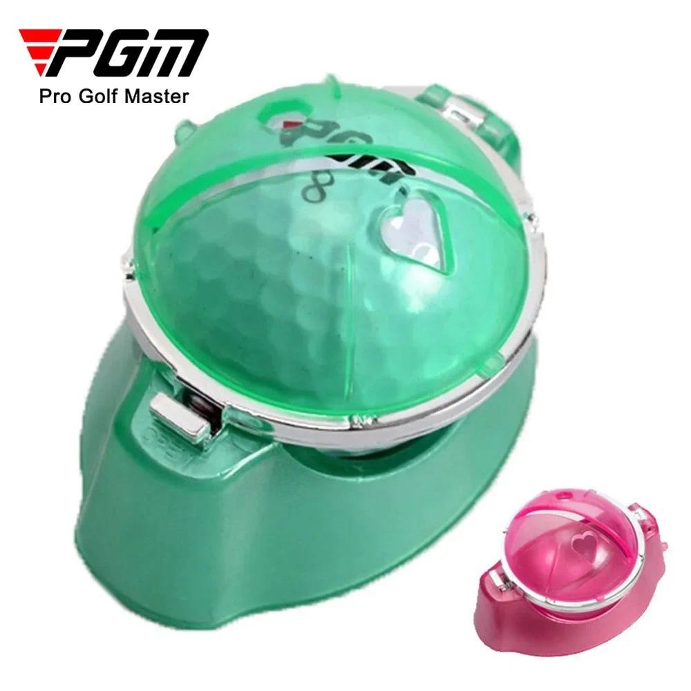 PGM Golf Ball Line Marker Drawing Tool ชุดปากกาแม่แบบการจัดตําแหน่งและเครื่องมือฝึกอบรมกอล์ฟHXQ002