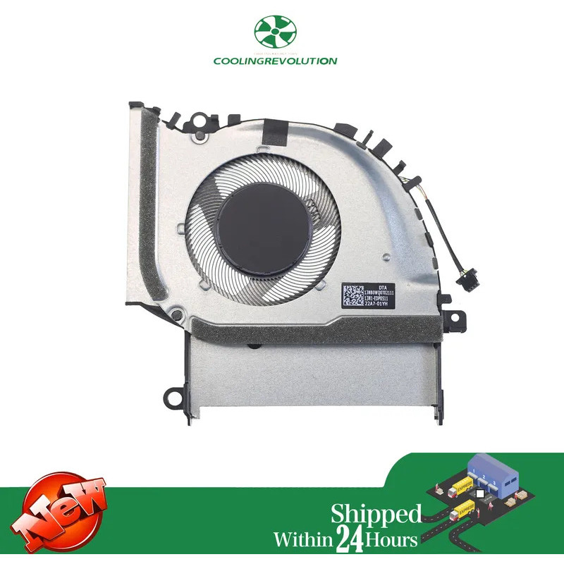 พัดลมระบายความร้อน CPU แล็ปท็อปสําหรับ ASUS Vivobook 15X M1502 M1503 M1505 M1603 M1703 13NB0WQ0T0201