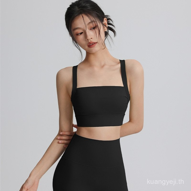 ติดตามเพื่อรับส่วนลดทันที บราสปอร์ตผู้หญิง แบบหลากหลาย ไร้สาย เสื้อคลุมสำหรับวิ่ง โยคะ ฟิตเนส กันกระแทก สไตล์เสื้อกั๊กรวบรวม - รูปที่ 7