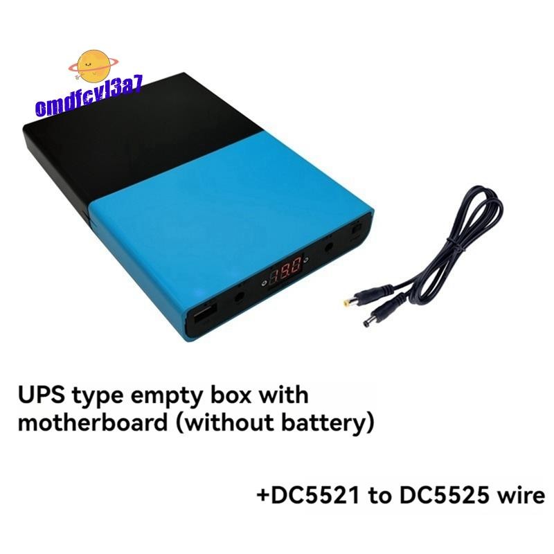 No-Soldering 18650 กล่องแบตเตอรี่ชาร์จเร็ว กล่อง DIY สําหรับแล็ปท็อป เราเตอร์ แท็บเล็ต