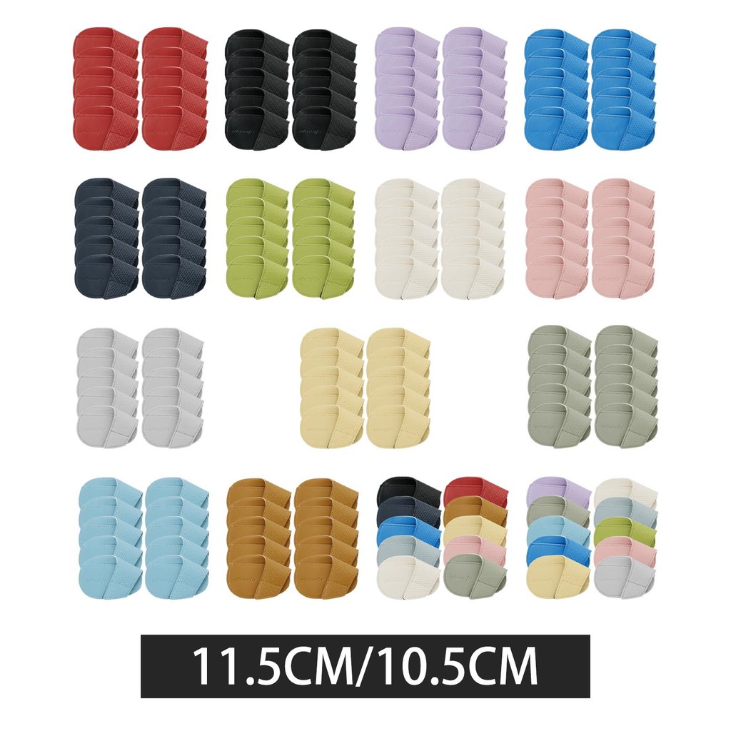 [blesiya21] 10x Golf Iron Headcover Golf Clubs Cover ทนต่อการสึกหรอ PU แบบพกพาน้ําหนักเบา