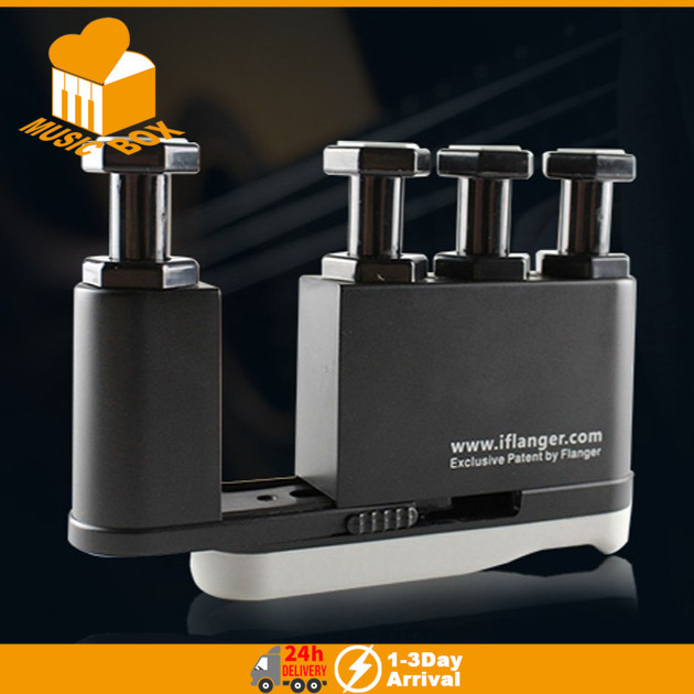Flanger FA-10P Finger Exerciser ABS Finger Strength Trainer สําหรับกีตาร์เปียโนเครื่องมือแก้ไขมือ
