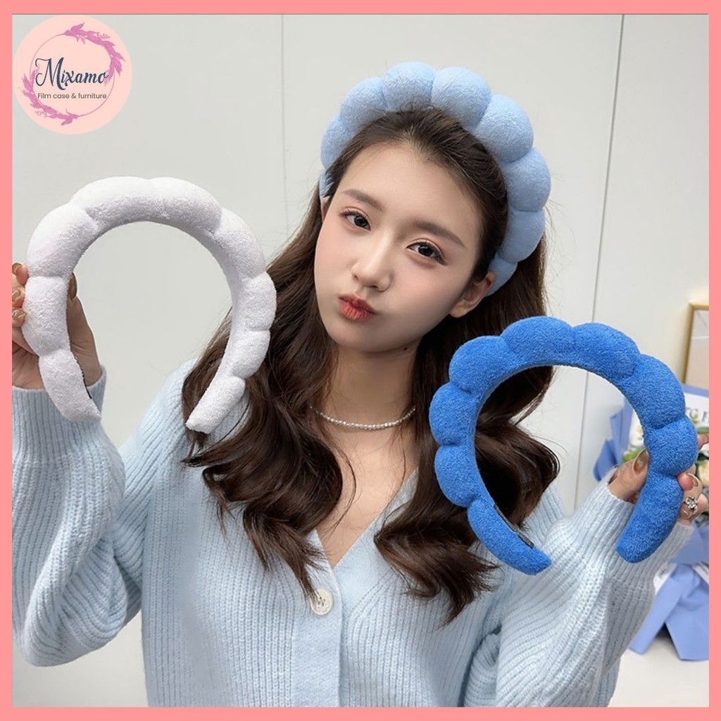 --MXM--ที่คาดผมเมฆ เครื่องประดับผม แฟชั่นเกาหลีที่คาดผมทรงสูง #S-0025