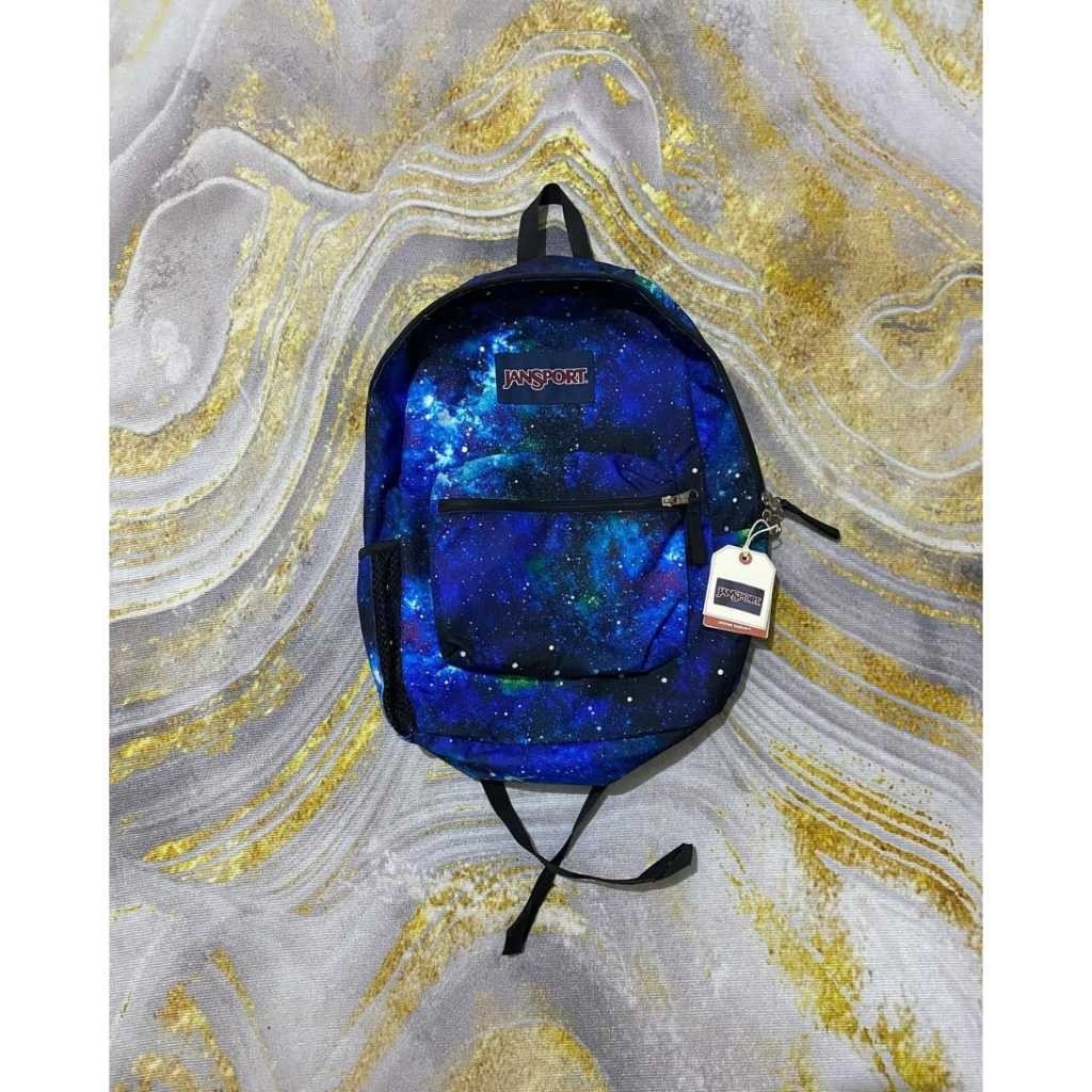 Jansport Galaxy Motif Bag กระเป๋าเป้นักเรียน Viral
