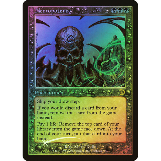 การ์ด EDH PlayTest - Necropotence (สีดํา)