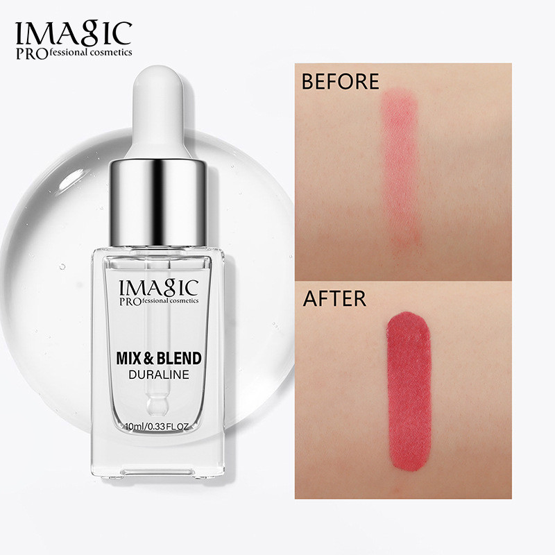 IMAGIC จินตนาการ น้ํามันผสมแต่งหน้า ทําให้อายไลเนอร์ แป้ง บลัชออน และอายแชโดว์ แห้งเร็ว และกันน้ํายิ่งขึ้นและติดทนนาน10มล