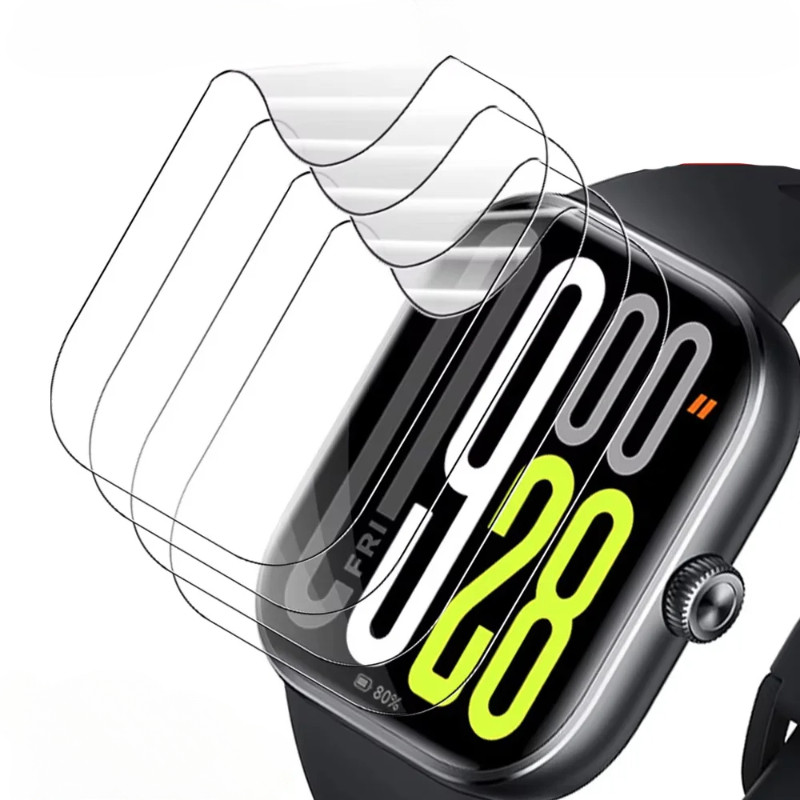Redmi Watch5 Watch4 Watch2 1-3 ชิ้น 600D Full Cover HD Clear Soft Hydrogel ฟิล์มสําหรับ Redmi Watch 5 4 3 2 Lite Active Move Anti Scratch ระเบิดสมาร์ทนาฬิกาป้องกันหน้าจอ