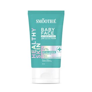 [ใหม่] Smooth E Babyface Hydration Foam โฟมฟิลเลอร์ สูตรไม่มีฟอง รีเซ็ตผิวเด็กทันทีที่ใช้ 40 / 80 / 140 / 180 ml