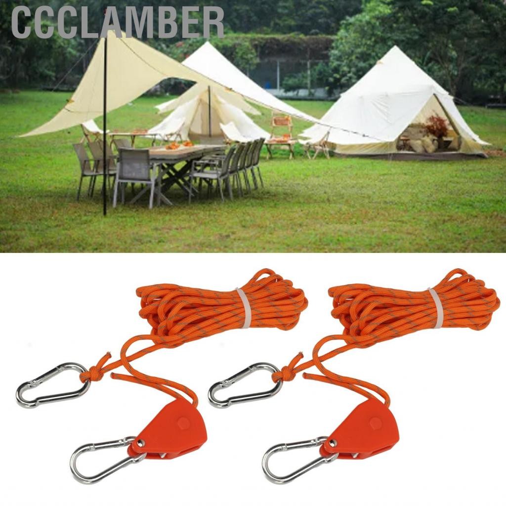 CCclamber Camping Cord 2PCS16 4FT TENT สำหรับ CANOPY