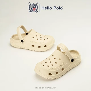 Hello Polo รองเท้าแฟชั่นผู้หญิง รุ่น HP8055 รองเท้าแตะ แบบรัดส้น Size 36-41 พื้นหนานุ่ม ใส่เดินสบายเท้า EVA น้ำหนักเบา