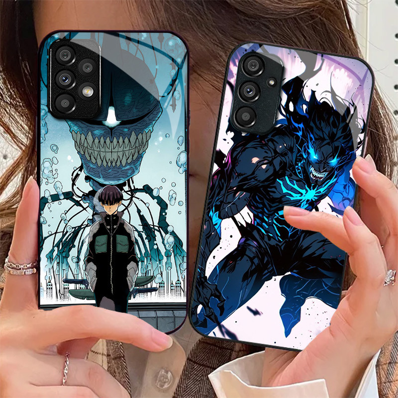 Kaiju no 8 04 กระจกนิรภัยเคสโทรศัพท์สําหรับ Samsung Galaxy A16 A15 A25 A35 A55 A53 A54 A34 A14 A32 A