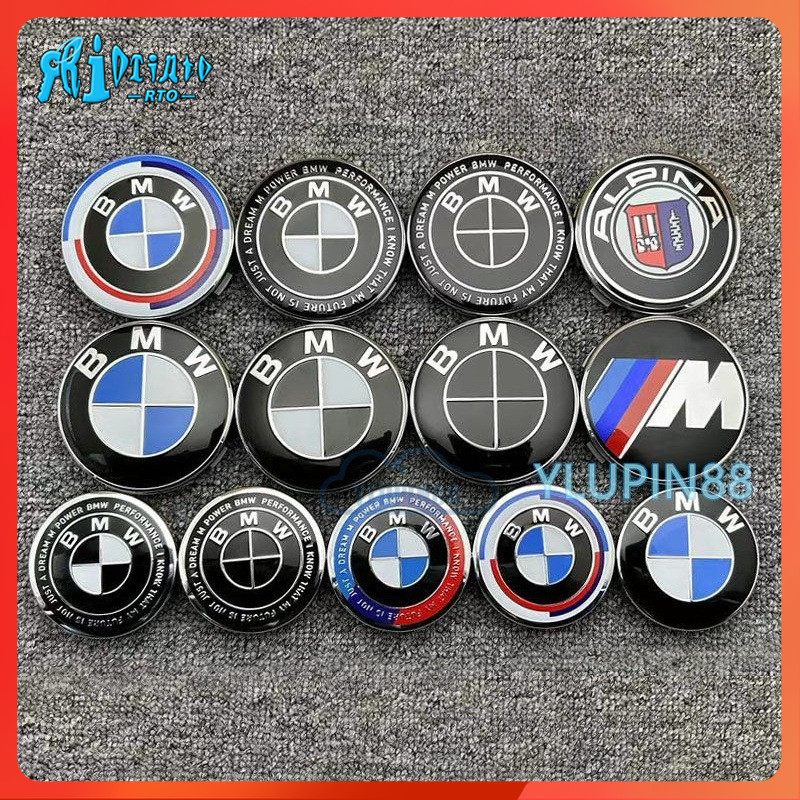 4pcs รถศูนย์ล้อ Hub Caps 56 มม.60 มม.68 มม.ป้ายสัญลักษณ์อัตโนมัติล้อขอบ Hub Cap Trim Car Care อุปกรณ