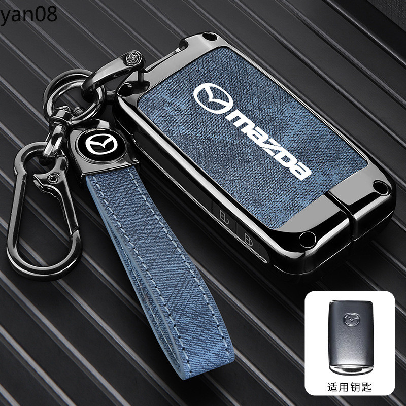 สําหรับ Mazda cx5 2 3 6 gh cx3 cx 5 cx9 cx8 CX30 G20 MX-5 MX30 X5 X9 CX60 CX90 สังกะสีอัลลอยด์กุญแจร