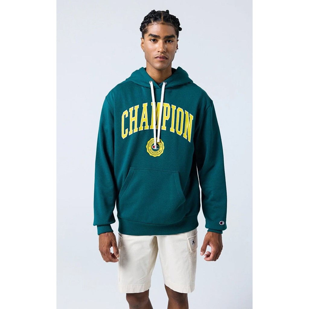 CHAMPION-HOODED SWEATSHIRT Men 219830-GS549