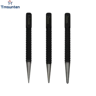 🛒ดอกนำศูนย์ 3 ดอก 3 ขนาด เหล็กนำศูนย์ อุปกรณ์มาร์คตำเเหน่ง เจาะรู แข็งแรง จุดตำแหน่ง Tmsunten