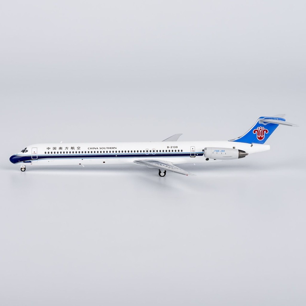 ตอนนี้ NG ยี่ห้อ 1: 400 China Southern Airlines MD-82 B-2139 โมเดลเครื่องบินโลหะผสม