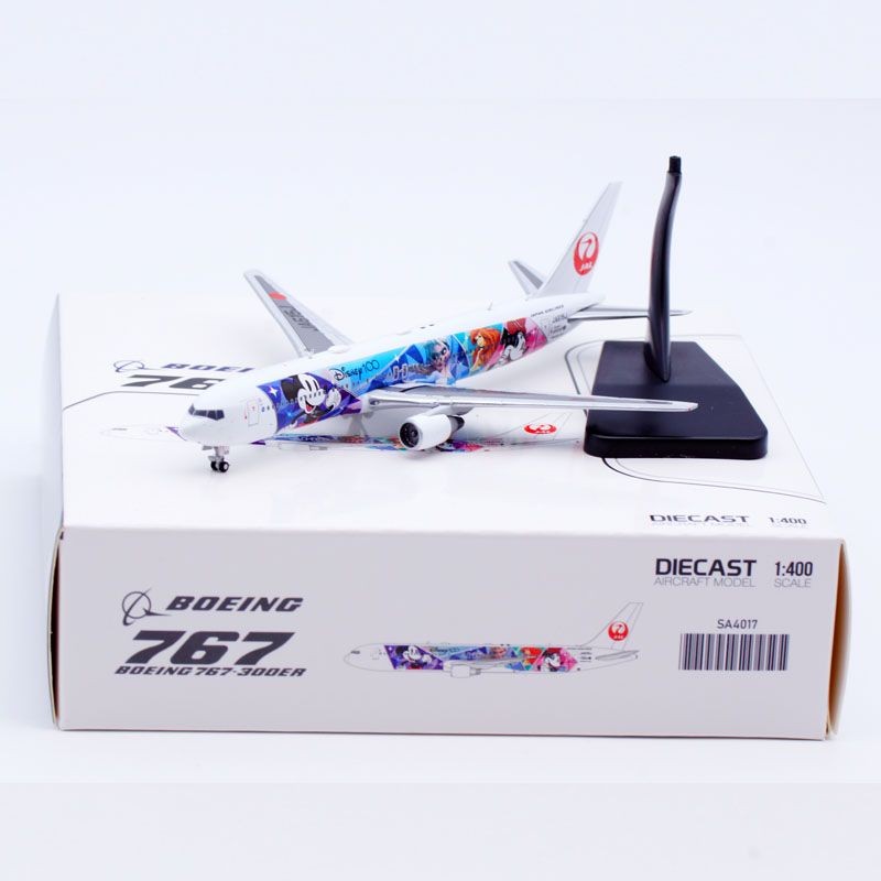 1: 400 JC Wings Alloy Airliner รุ่น Japan Airlines B767-300ER JA615J