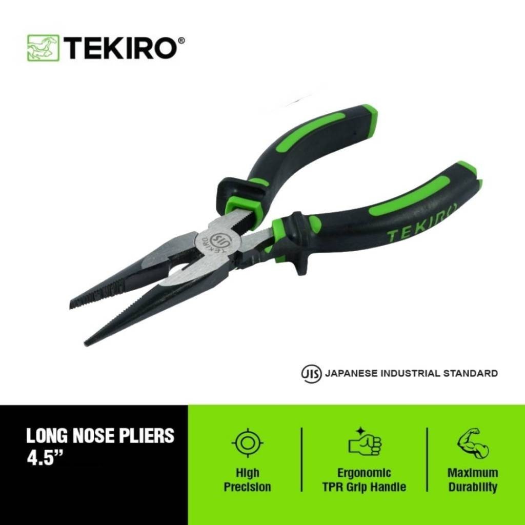 TEKIRO TAPERED PLIERS 4.5" / 6" / 8" INCH (N - R) / TAPERED PLIERS / TOOLS - เครื่องมือ - WRENCH / C