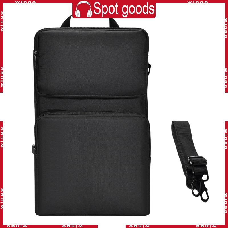 WIN แบบพกพา DJ Gear Carrying Case Organiser กระเป๋าพร้อมเข็มขัดไหล่ปรับได้สําหรับ DDJ-200 DDJ-WeGO4 