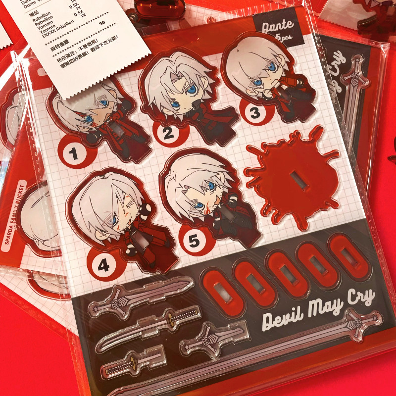 Devil May Cry อะคริลิครูปจอแสดงผลอะนิเมะสินค้าคอลเลกชันตกแต่งโต๊ะเครื่องประดับ Accesorios ของขวัญเพื่อน