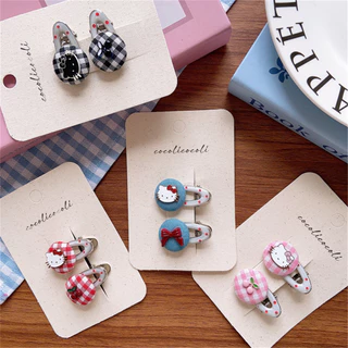 Polka Dot Cherry Kt กิ๊บติดผมแมว เครื่องประดับผมมัน สาวอเนกประสงค์ป่ามูลค่าสูง