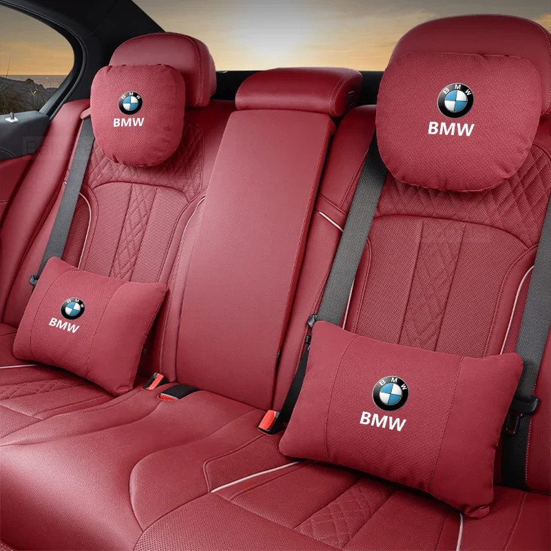 สําหรับ BMW 1 2 3 4 5 6 7 Series F10 F30 E46 E60 E90 E87 E88 รถ Headrest เอว Rest Auto Headrest คอสน