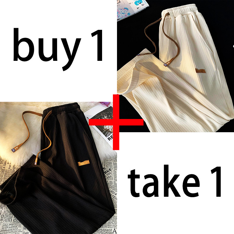 โปร 1+1 ด่วนสุด! กางเกงวอร์มผู้ชาย เทคโนโลยีพิเศษ มีกระเป๋าแฝง+ขารัดข้อเท้า