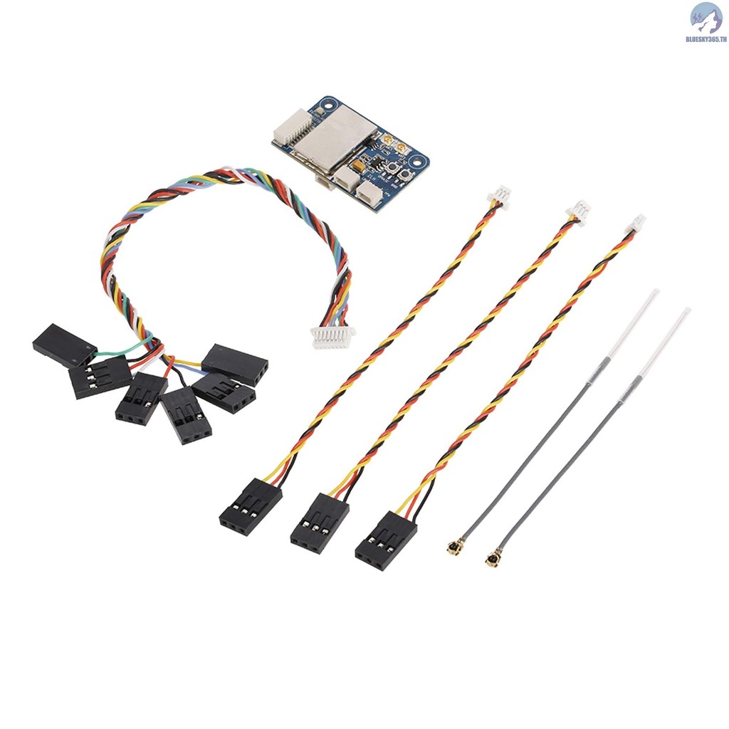 Fast การจัดส่ง FlySky FS-X6B 2.4G PWM PPM I.BUS สําหรับ FPV Racing Drone FS-i10 FS-i8 FS-I6X FS-i4 F