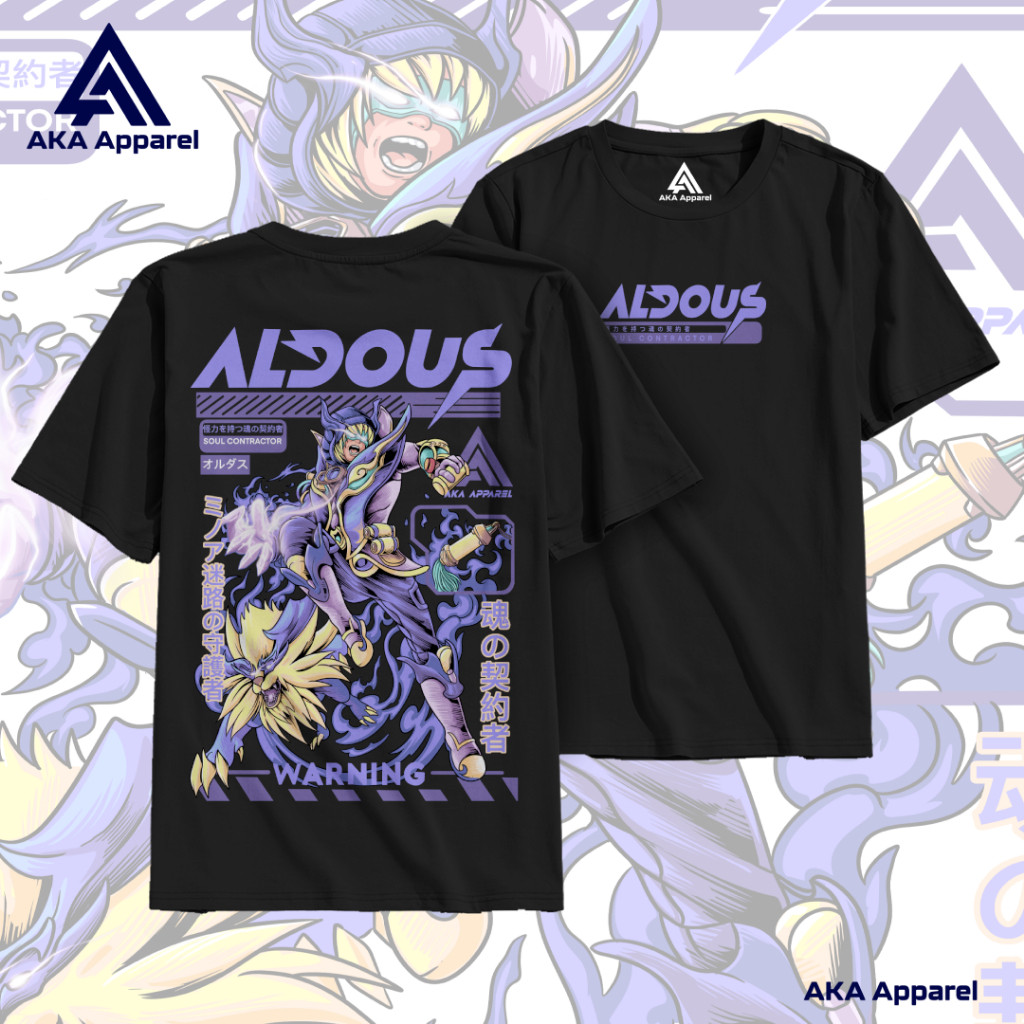 เสื้อยืด Aka Mlbb Mistbender Aldous Distro