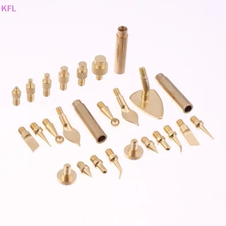 (KFL) 7/9/10Pcs ความร้อนใส่ Nut Iron Tip M2 M3 M4 M5 M6 M8 ด้ายทองเหลืองฝังชุดเครื่องมือสําหรับพลาสติก 3D เครื่องพิมพ์บัดกรีเหล็กขายร้อน