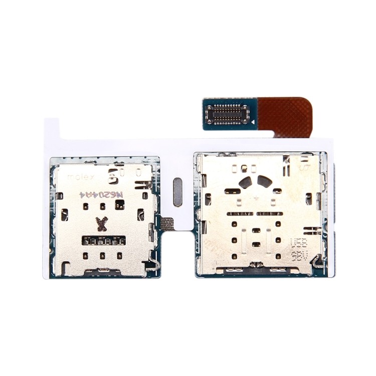 ขายตรงจากโรงงานสําหรับ Galaxy Tab S2 9.7 4G / T819 Micro SD Card & ซิมการ์ด Reader Flex Cable