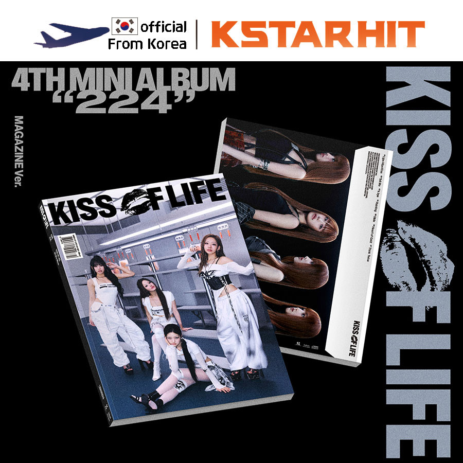 (Magazine Ver.) KISS OF LIFE - 224 (4th Mini Album)