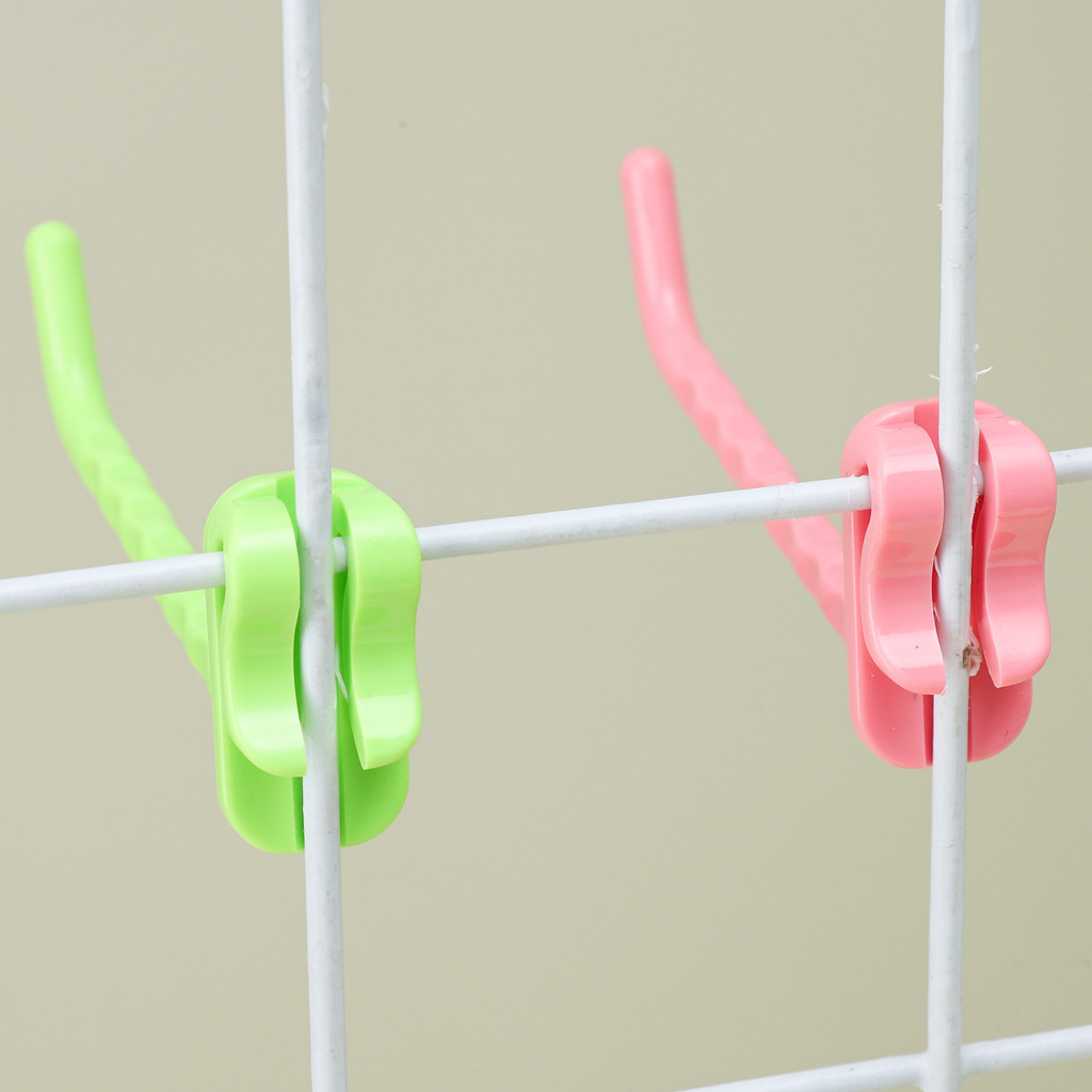 ที่แขวนกุญแจติดผนังอเนกประสงค์พลาสติก-ซูเปอร์มาร์เก็ตชั้นวางจอแสดงผลตะขอจัดเก็บองค์กรบ้าน - รูปที่ 7