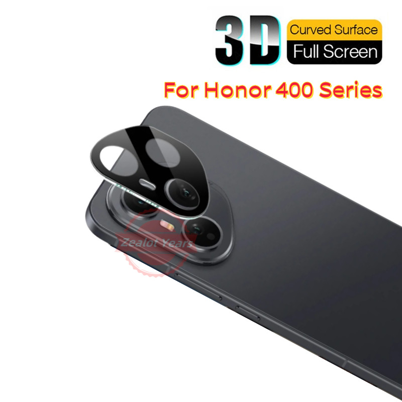 3D เลนส์สําหรับ Honor 400 Pro Lite 5G 400Pro 400Lite เลนส์ป้องกันหน้าจอ 9H กล้องด้านหลังกระจกนิรภัยป