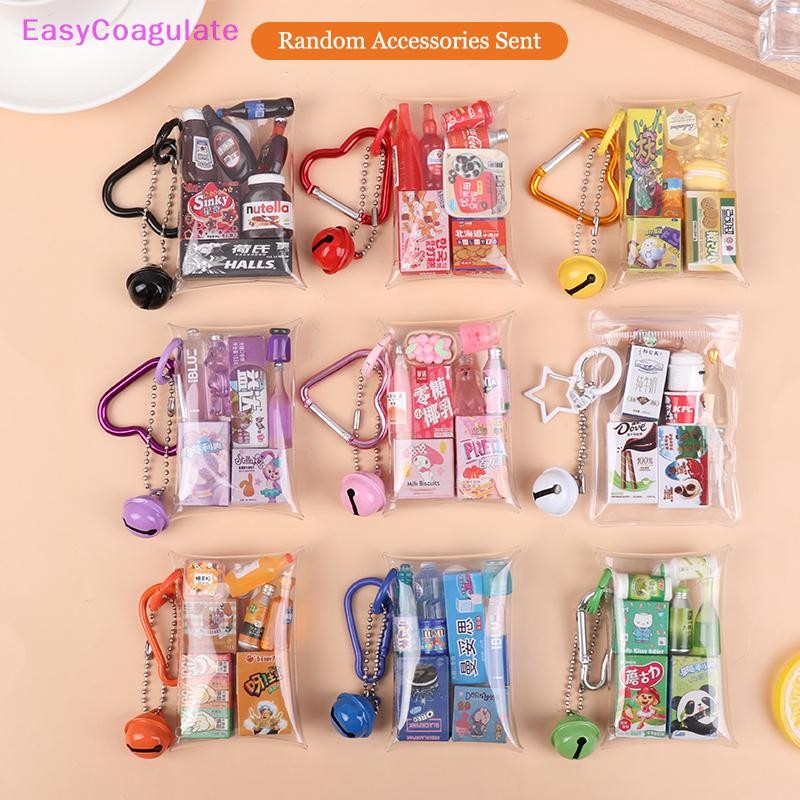 เช่น สร้างสรรค์ถุงขนมจําลองอาหารของเล่นพวงกุญแจน่ารักโทรศัพท์มือถือจี้กระเป๋าเครื่องประดับอุปกรณ์เสริมของขวัญ เอ้ - รูปที่ 2