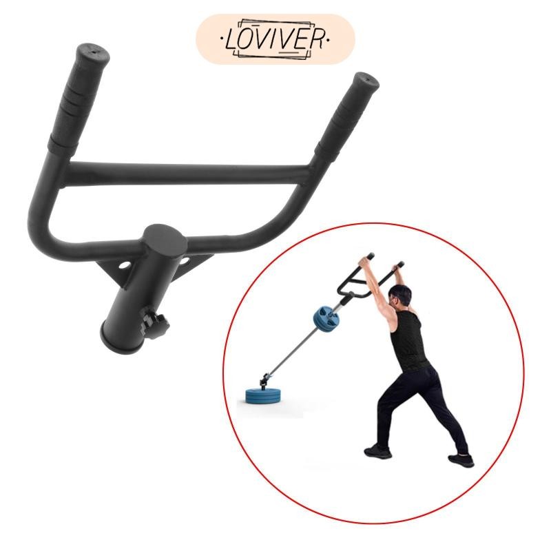 T Bar แถว Landmine สิ่งที่แนบมา T บาร์แถวสิ่งที่แนบมาน้ําหนักเบาจับฟิตเนส Specialty Barbells สําหรับ