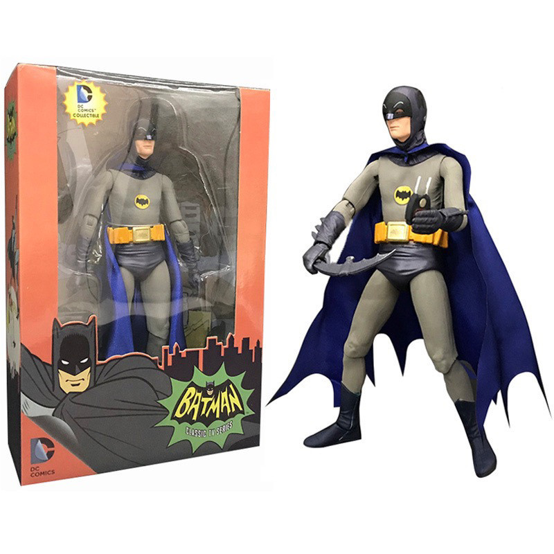 NECA DC Batman Figure Batman Begins 23 ซม. ฟิกเกอร์โมเดลเคลื่อนย้ายได้