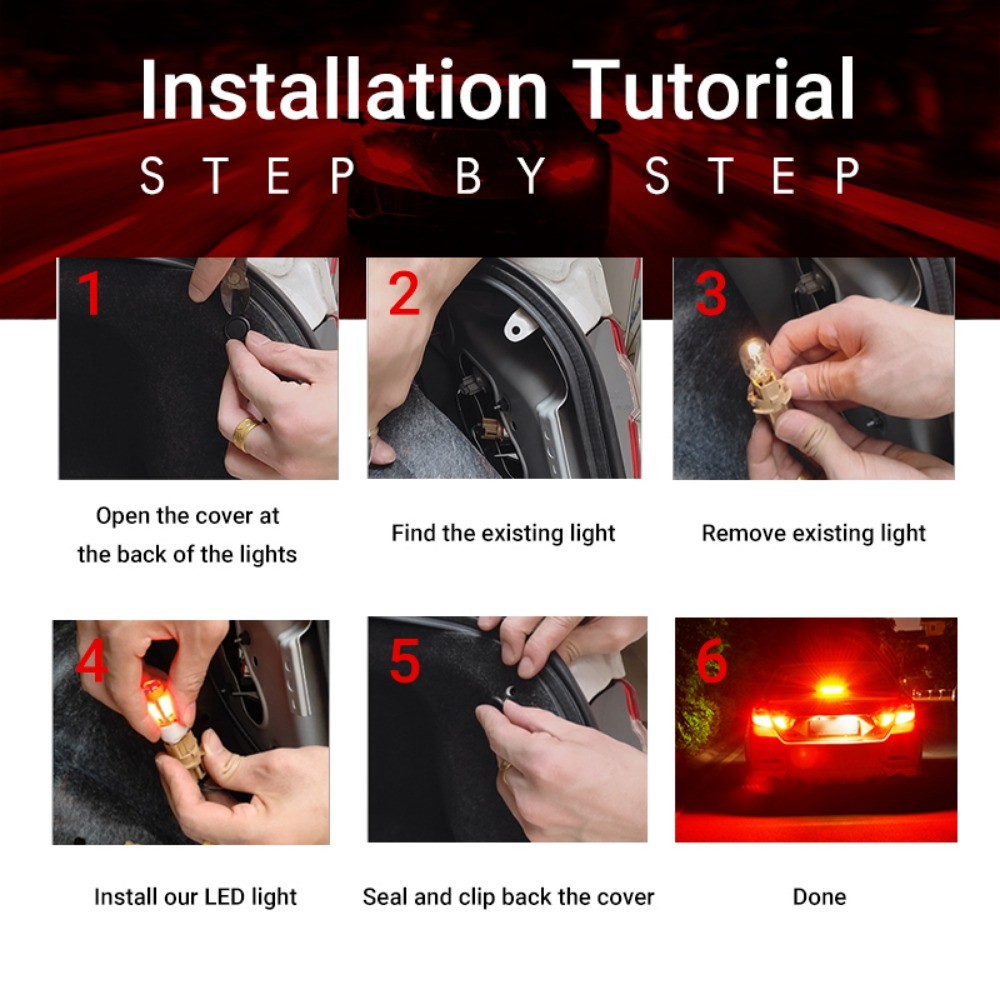 1 ชิ้น 27LED รถไฟท้ายเบรคหลอดไฟ 7443 1157 BAY15D 1156 Super Bright Strobe โหมดแฟลช 3 ครั้งไฟเลี้ยว - รูปที่ 4